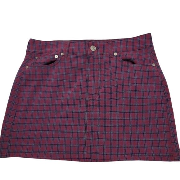 American eagle plaid skirt sz 10 - Picture 6 of 9